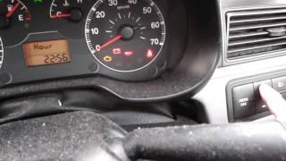 Fiat Punto Grande -clock change