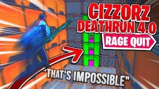 CAN I BEAT CIZZORZ DEATHRUN 4.0??!! *NEW* HARDEST Deathrun Map??!! (RAGE QUIT)