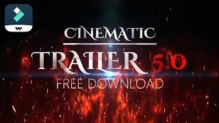 Create a Cinematic Title Trailer - Filmora 12 Tutorial