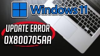 FIX Windows Update Error 0x800705aa on Windows 11 [2024]