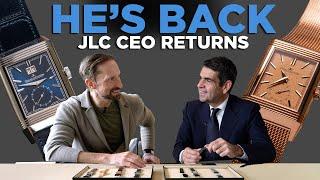 Andrew talks Reverso with Jaeger-LeCoultre CEO Jérôme Lambert | WATCHES AND WONDERS 2025
