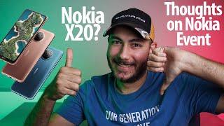 My Thoughts on The Nokia Mobile Event | Is the Nokia X20 Good?