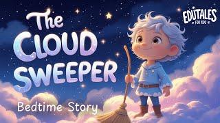 ️ The Cloud Sweeper | Bedtime Story for Kids | A Heartwarming Sleep Tale about Feelings 