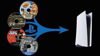 Inserting PlayStation discs into PlayStation 5 (60fps)