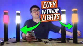 The NEW Eufy Outdoor Pathway Lights Review, Unbox, and Features!