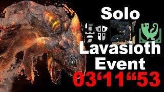 MHW - Artillery Gunlance Build - Solo 03'11 - The Name Lavasioth - Event Quest 9* - Minitaur89