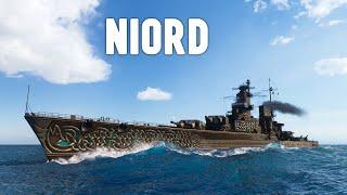 World of WarShips Niord - 5 Kills 366K Damage