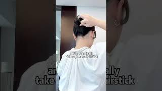 HOW TO DO TRADITIONAL CHINESE HAIRSTYLE WITH A STICK?  #hairstyle #hairtutorial #douyin #beauty