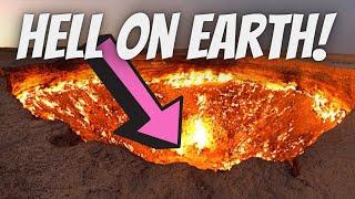 Turkmenistan's Gates Of Hell Explained! (Darvaza Gas Crater)