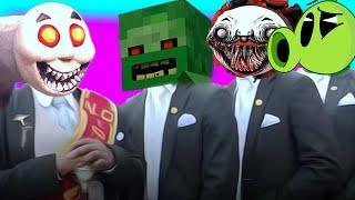 Cursed Thomas & Minecraft & Choo Choo Charles & PVZ - Coffin Dance Song Meme (Cover)