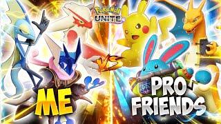 Me Vs My Pro Friend | Epic 1 Vs 1 Battle In Pokemon Unite | Hindi |