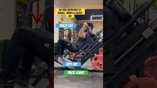 The Secret Exercise to Melt Thigh & Hips Fat Fast Quads and glutes workout