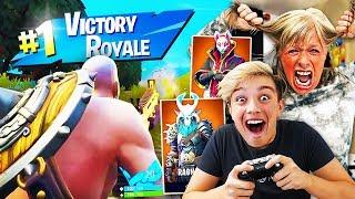 1 KILL = 100 *NEW* SEASON 5 SKINS FOR KID!! (Fortnite Season 5 FREE Skins Challenge)