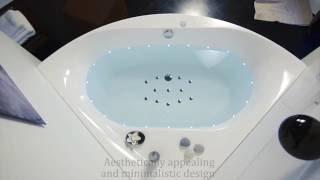 Aquatica Purescape Relax Air Massage Bathtub Features ENG