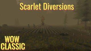 WoW Classic/Warrior leveling Guide----Scarlet Diversions/Improved Quality