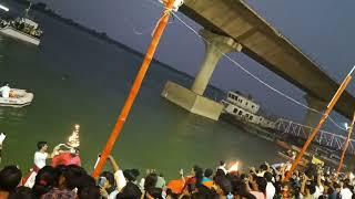 ganga  ghat aarti 🪔. #patna      @Rockfun1234 @ytvinay @anjalirajputvlogs3945 @s3kvlog756