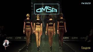 OMSA GRAND DEFILE Lingerie Magazine FW 2020 CPM Moscow