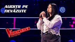 Ioana Novac | "Killing me softly" | Audiții pe Nevăzute | Vocea României | Sezonul 12