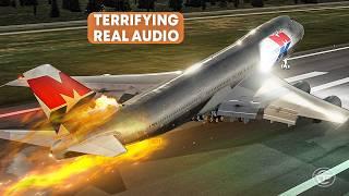 Crashing 19 Seconds After Takeoff in Canada | TWO Boeing 747s in Danger (Real Video & Audio)