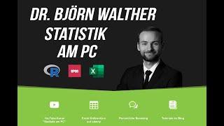 Kanaltrailer Statistik am PC - Dr. Björn Walther