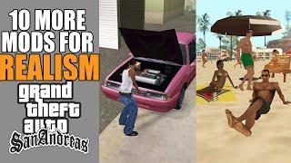 Realistic Features and Life Situations in GTA San Andreas 2 (More Real Life Mods)