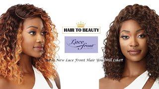 Hair to Beauty Introduces Outre Beautiful New Lace Front Hair! (LEENA)