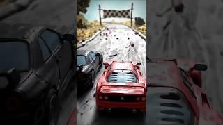 Ferrari vs Nissan | Racing in Clay - part 2 | Stop-Motion Madness! ️#shorts #ytshorts #viral
