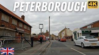 【4K】STANGROUND DRIVING TOUR PETERBOROUGH ENGLAND