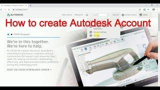 How to create Autodesk Account for Student