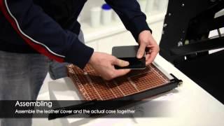 Printing Video Leather Flip Cover Printing