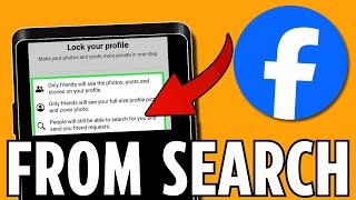 How to Hide Facebook Profile From Search Engines (UPDATED 2025)