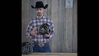 Beastmaster Adult Rodeo Helmet Overview