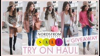 HUGE NORDSTROM ANNIVERSARY SALE TRY ON HAUL 2019 + GIVEAWAY!! | SIZING REVIEWS