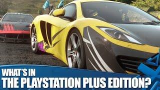 DRIVECLUB: PlayStation Plus Edition - What's included?