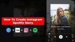 Instagram Spotify Story Android | How To Create Instagram Spotify Story