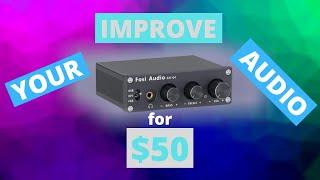 IMPROVE YOUR HEADPHONE QUALITY For $50! - Fosi Audio Dac Q4 Unboxing Review