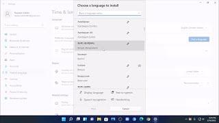 How to install bangla fonts in windows 11