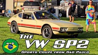 RARE VW SP2 Classic Air Cooled Volkswagen Sao Paulo Sports Coupe Walkaround