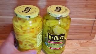 my choice for banana peppers and pepperoncini