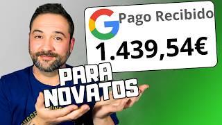 ¡Recibe! 1.439,54€ Por Mes Usando Google Sin Vender Nada