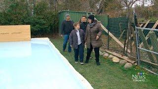 Boy battling leukemia receives ice rink from Lance Brown