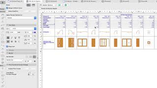 Doors and Windows Schedules - ARCHICAD Training Series 3 - 74/84