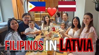 I meet FILIPINOS in LATVIA  | Surprising meet up with Subscribers in my hometown 