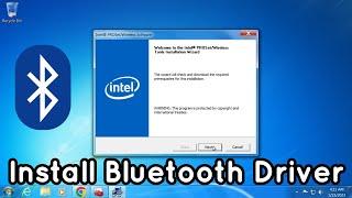 How to Install Bluetooth Driver on Windows 7