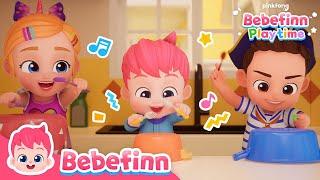  Become a Drummer! Boom Di Boom | Fun with Instruments | Bebefinn Playtime | Musical Stories