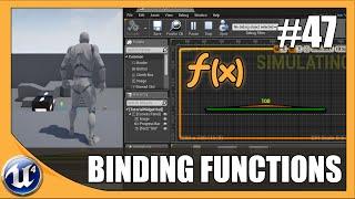 Creating Heads Up Display Bindings (HUD) Part 2 - #47 Unreal Engine 4 Beginner Tutorial Series