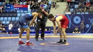 1/4 FS - 60 kg: A. IBRAHIMOV (AZE) v. N. SERIK (KAZ)