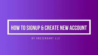 How To Signup & Create New Account In Zal Ultra ISP CRM By Onezeroart LLC