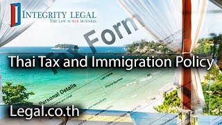 ALERT: Has Thai Immigration Created a Tax "Loophole"?