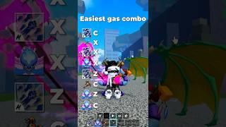 Oneshot Gas Combo #roblox #bloxfruits